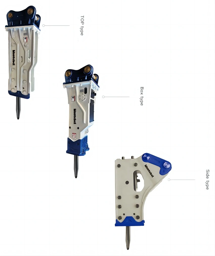 Excavator Hydraulic Hammer High-Quality Excavator Breaker Rock Breaker Jack Hydraulic Hammer